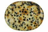 Polished Dalmatian Jasper Worry Stones - 1.5" Size - Photo 2